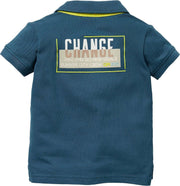Quapi baby jongens polo t-shirt Gionni Sport Blue