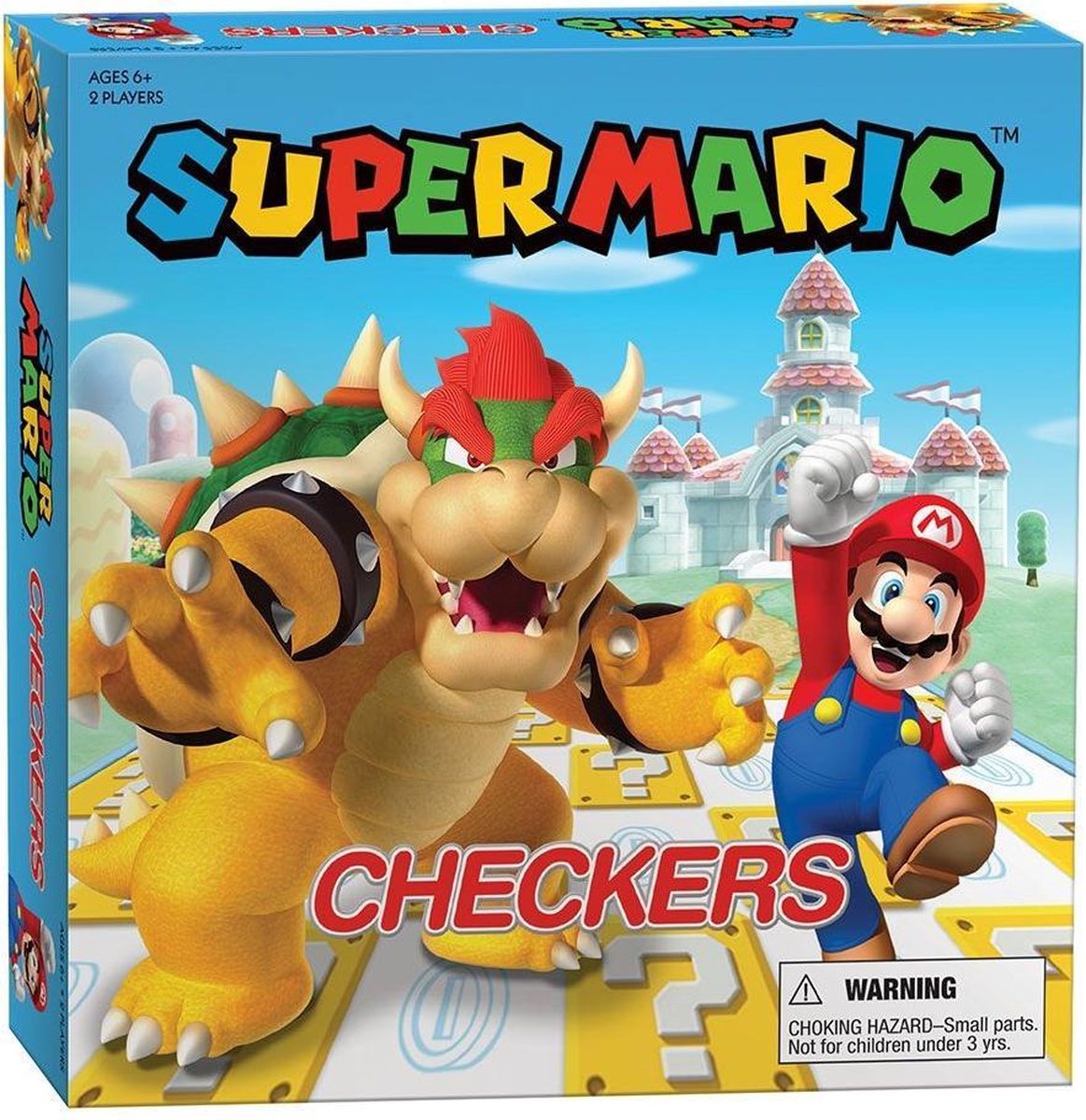 Super Mario Bros. Checkers / Damspel - Super Mario VS Bowser