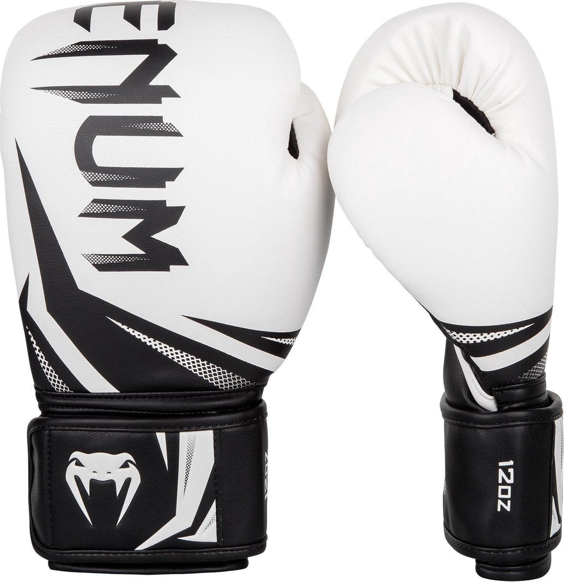 Venum (kick)bokshandschoenen Challenger 3.0 Wit/Zwart 10oz