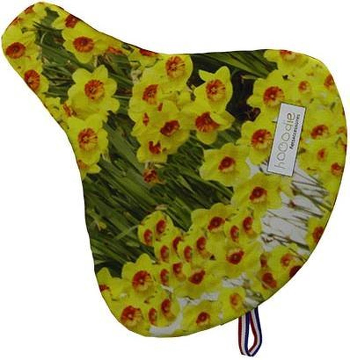 Hooodie Zadeldekje Zadelhoes Fiets Bloemen Geel