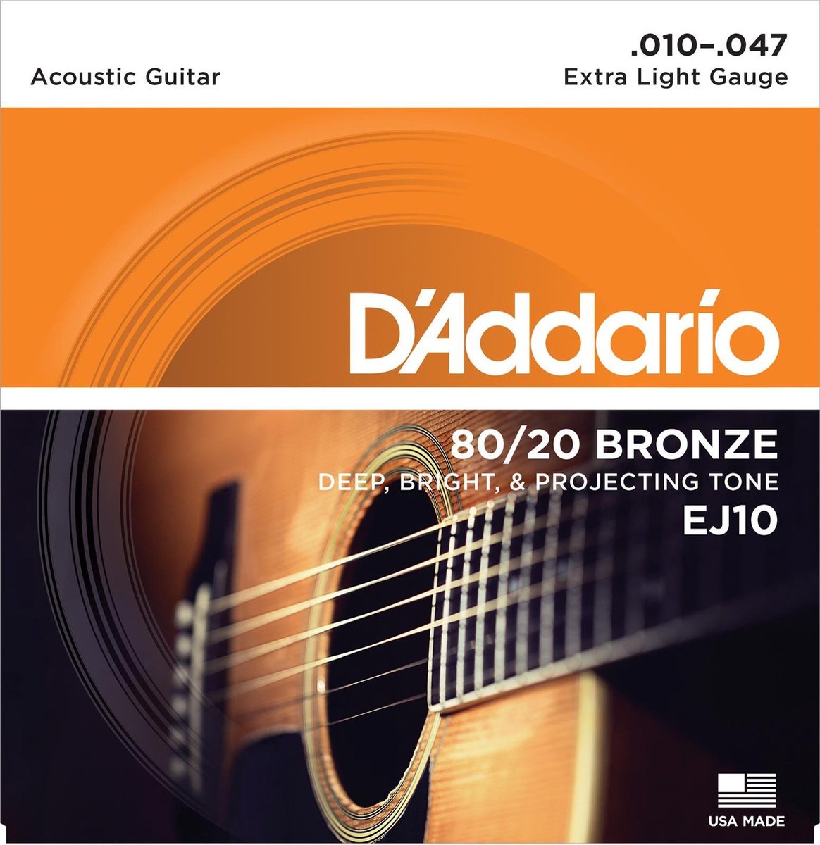 EJ10 10-47 80/20 Bronze Extra Light