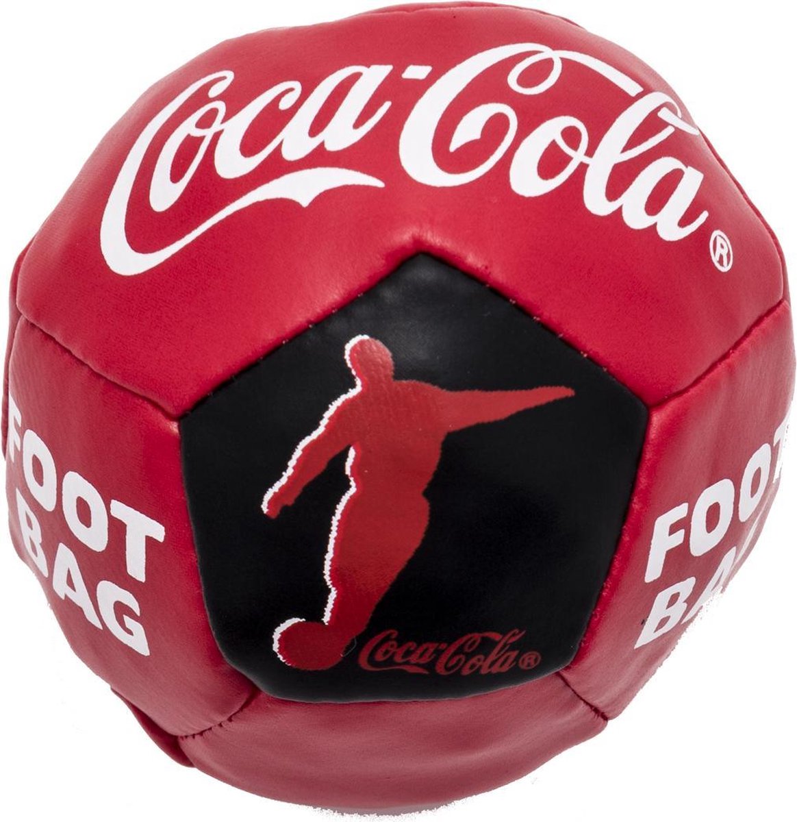 Coca Cola Hacky Sack Footbag Jongleerballen Jongleerballetjes | 6 cm |12 stuks