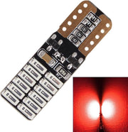 2 STKS T10 4.8 W 720LM Rood Licht 24 SMD 4014 LED Foutloze Canbus Auto Klaring Licht Lamp