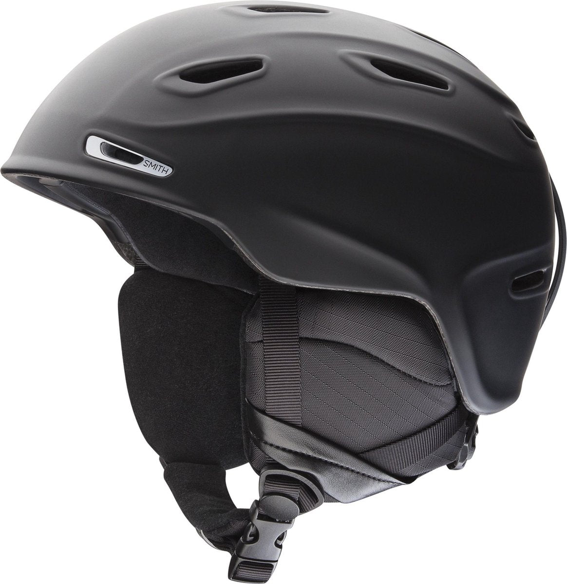 Smith Aspect Unisex Skihelm - Mat Zwart  - Maat XL