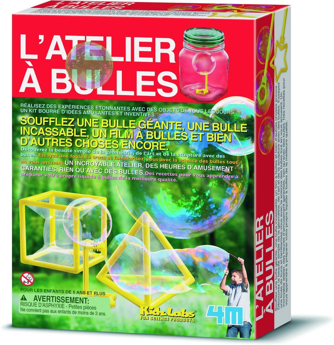 4m Kidzlabs: bubble science franstalige versie