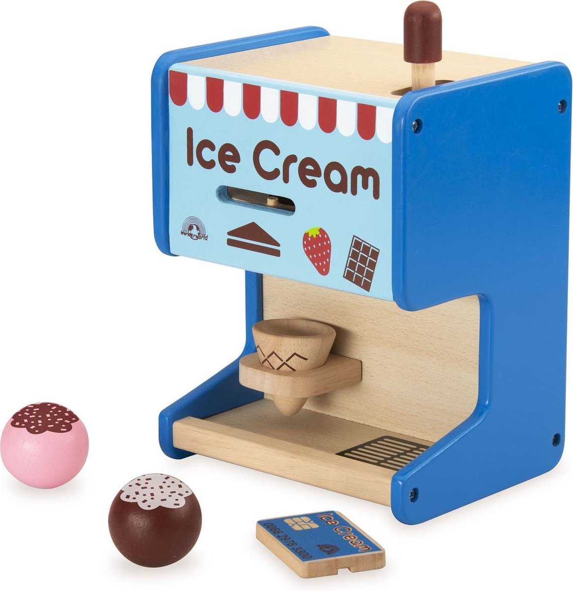 Wonderworld Houten IJsmachine Afmeting artikel: 26