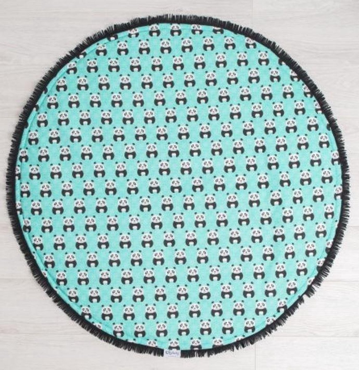 Speelkleed - Speelmat - Speeltapijt - Play Mat - Panda - Ø100cm - Handgemaakt