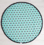 Speelkleed - Speelmat - Speeltapijt - Play Mat - Panda - Ø100cm - Handgemaakt
