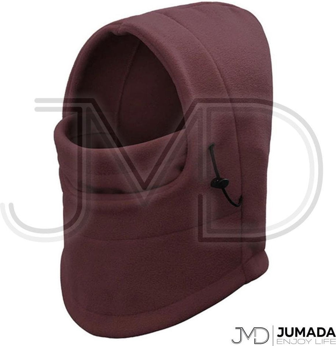 Fleece Bivakmuts - Wintermuts - Motormasker - Balaclava - Wintersport - Unisex - Donkerbruin