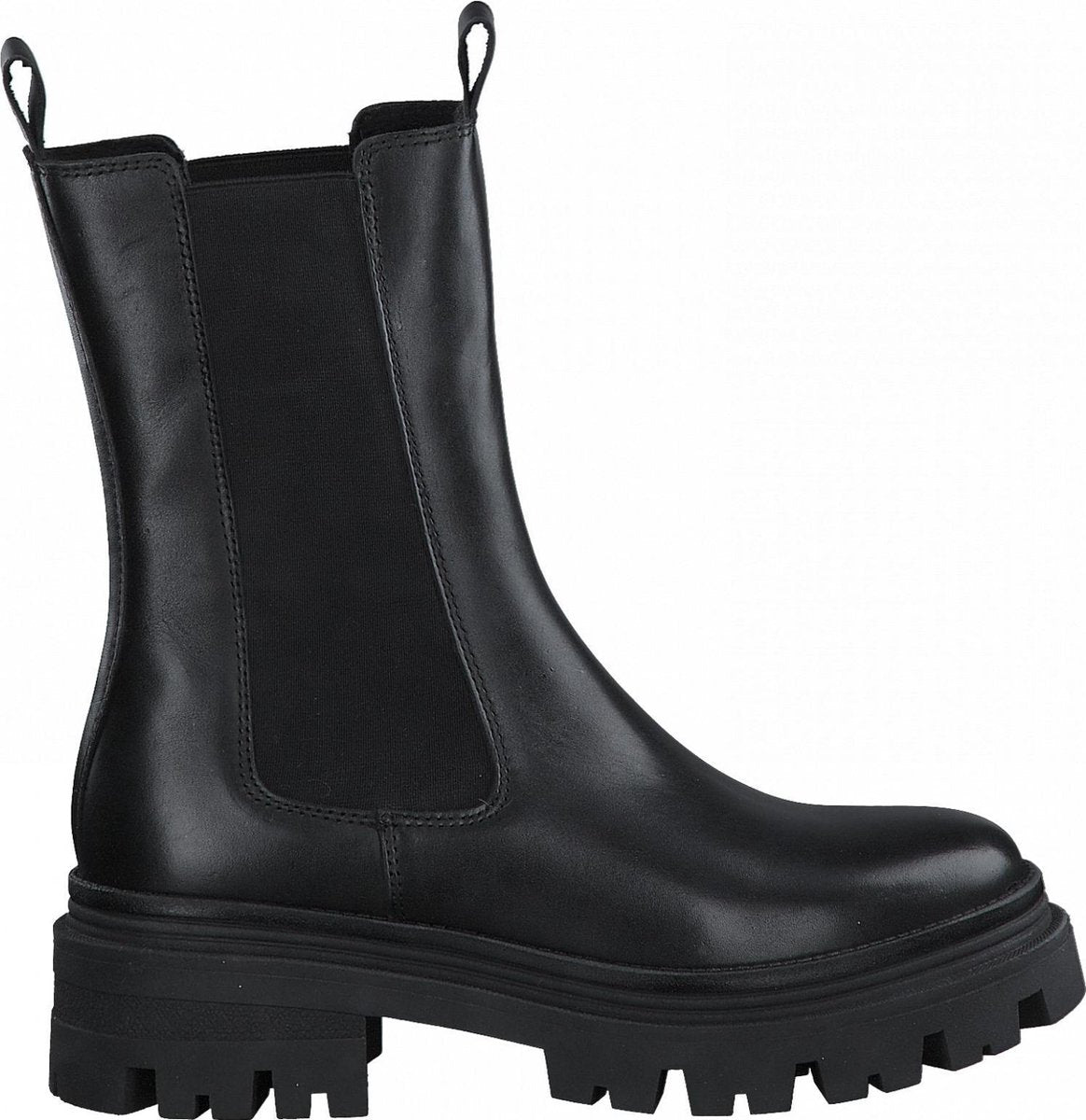 Tamaris Hoge chelsea boots zwart - Maat 37