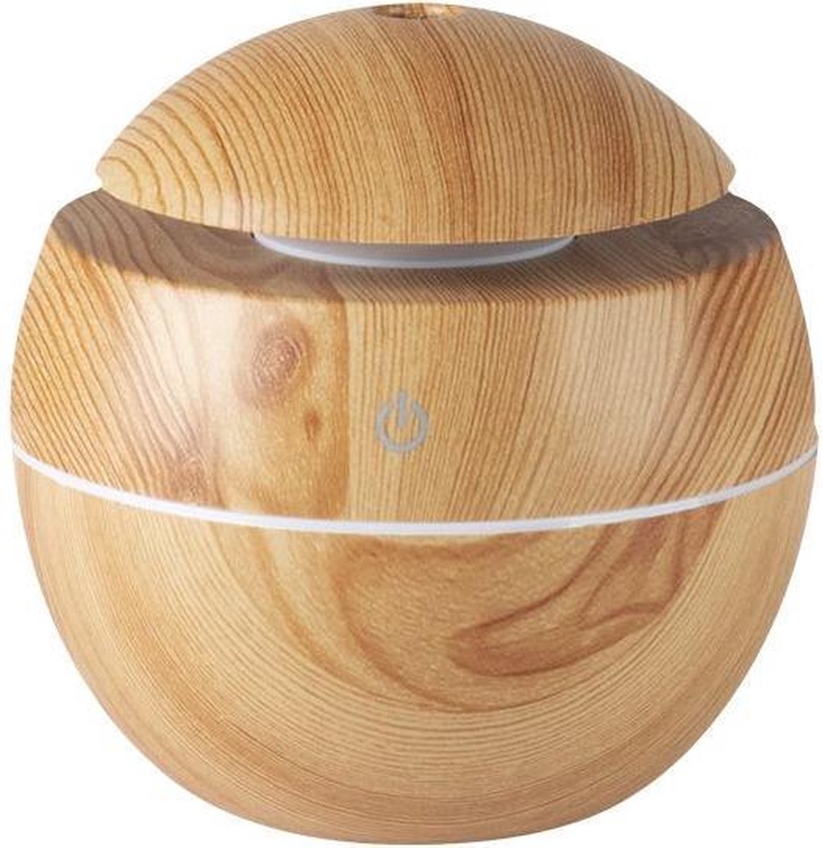 ACTIVE Aroma Diffuser Luchtbevochtiger Spa 16 Licht Hout 130ml