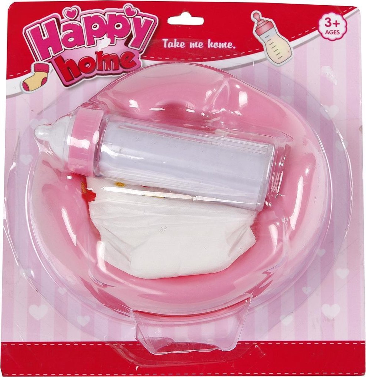 Toys Amsterdam Speelset Happy Home Meisjes 3-delig