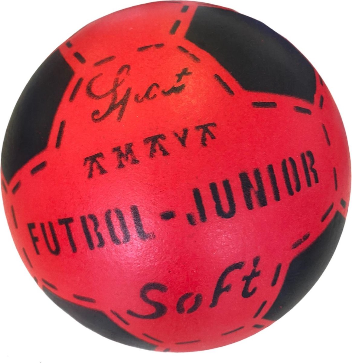 Voetbal Foam | Foam Voetbal met huid | Ø180 mm | Met voetbalprint