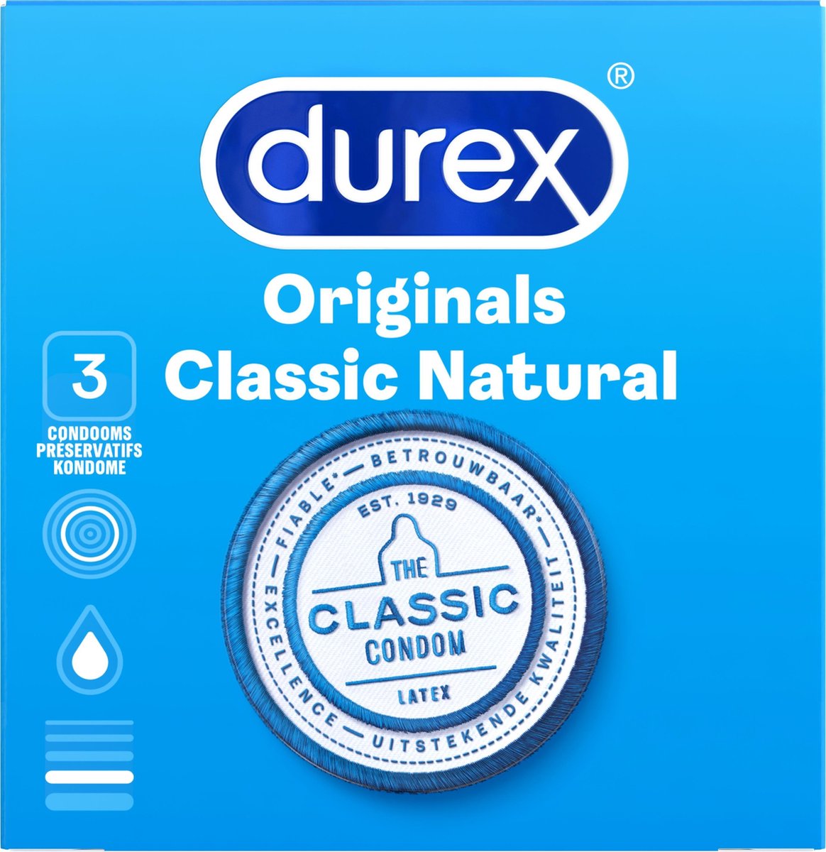 Durex Classic - 3 stuks