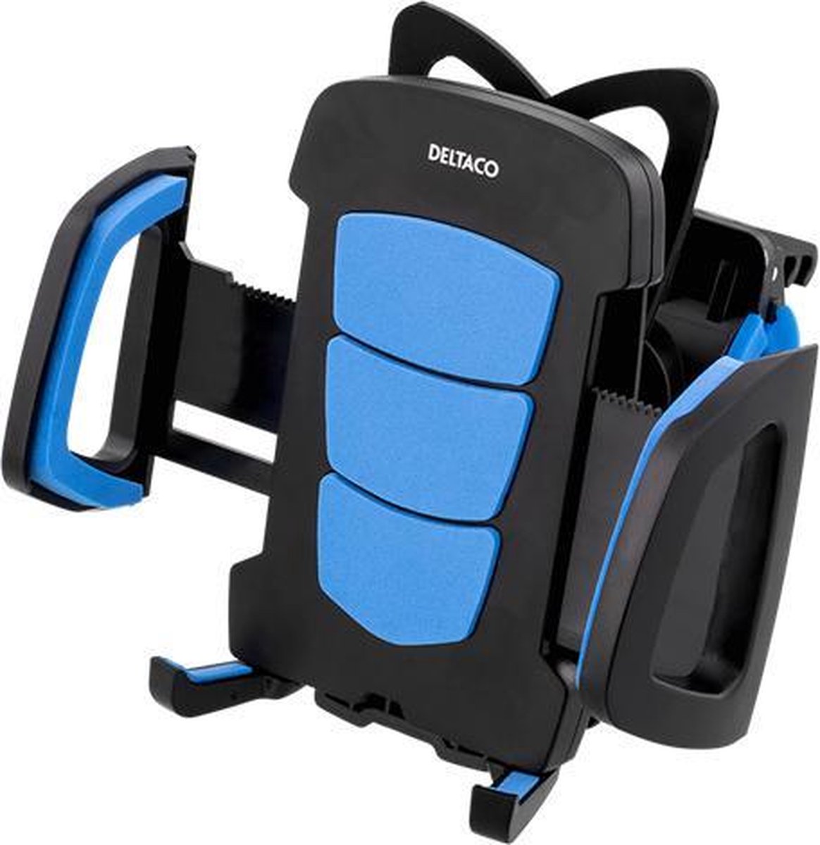 Deltaco ARM-240 Universele Smartphonehouder (45-95 mm) voor de fiets (15-35 mm stuurdikte)