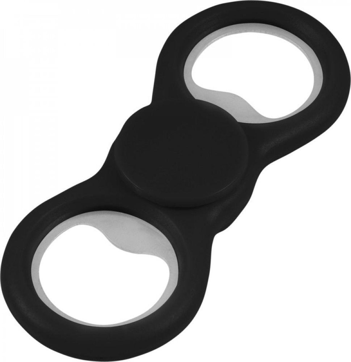 NBH - Duo flessenopener en Spinner in 1 - ZWART