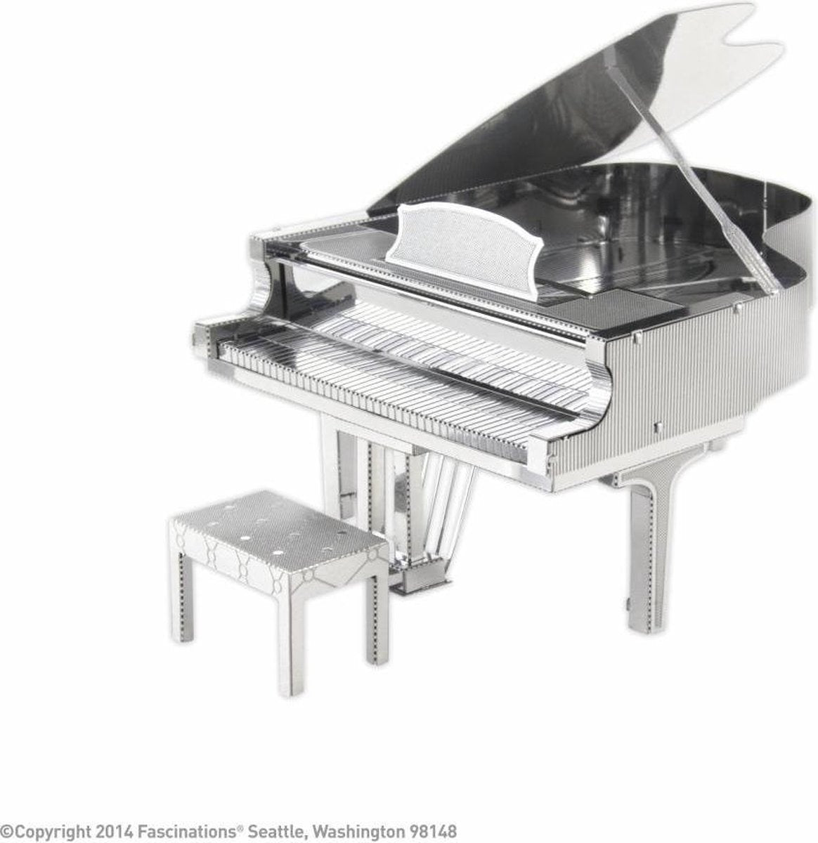 Metal Earth Vleugelpiano - 3D puzzel