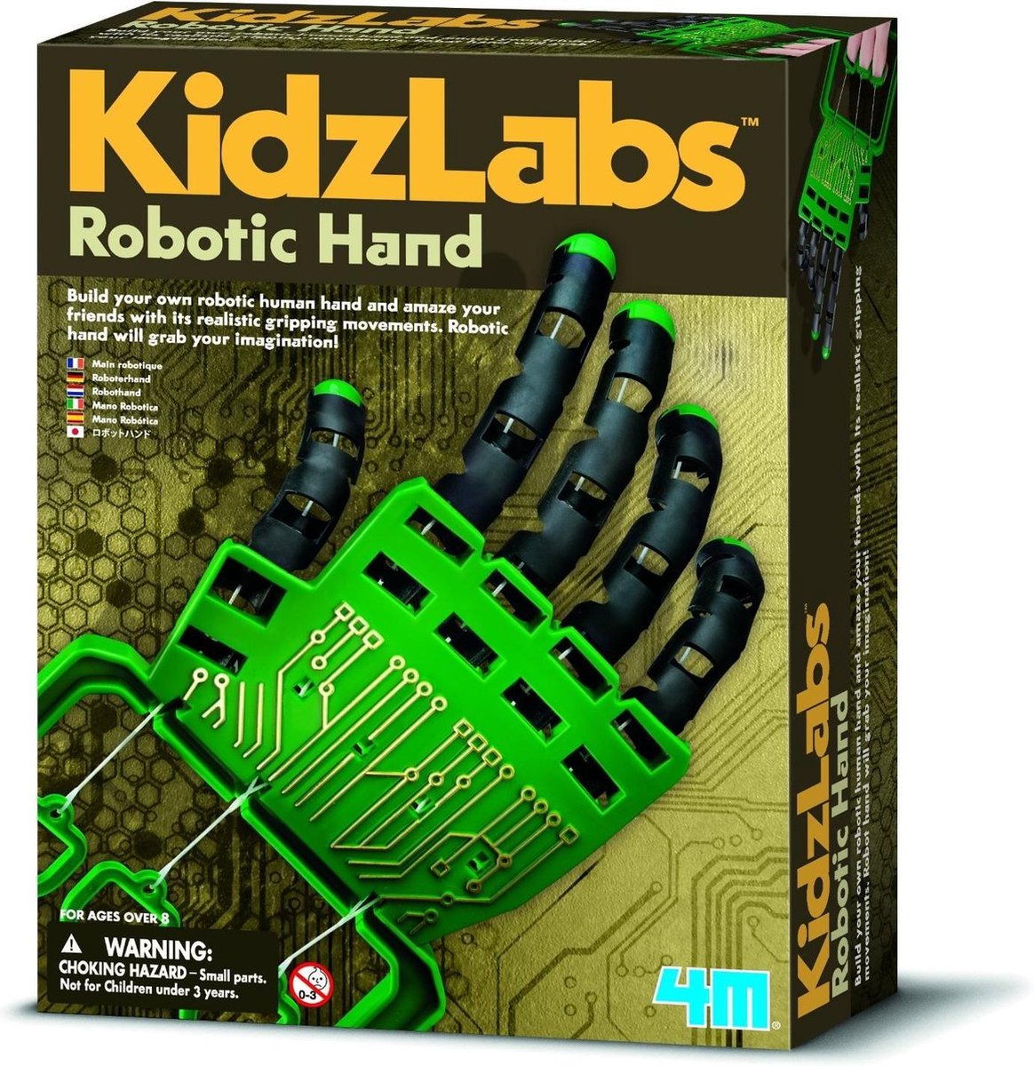 4M - Kidzlabs - Maak je eigen robothand