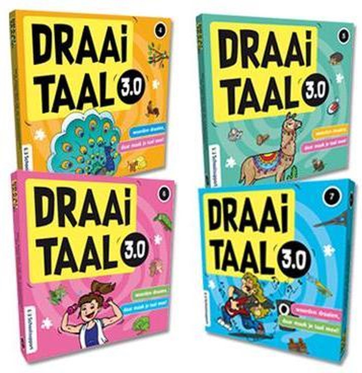 Draaitaal 3.0 - groep 4 t/m 7 - startset - ib/rt set - 4-delig