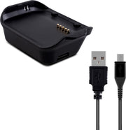 kwmobile USB-oplaadkabel voor Samsung Gear 2 R380 - kabel voor fitnesstracker - zwart