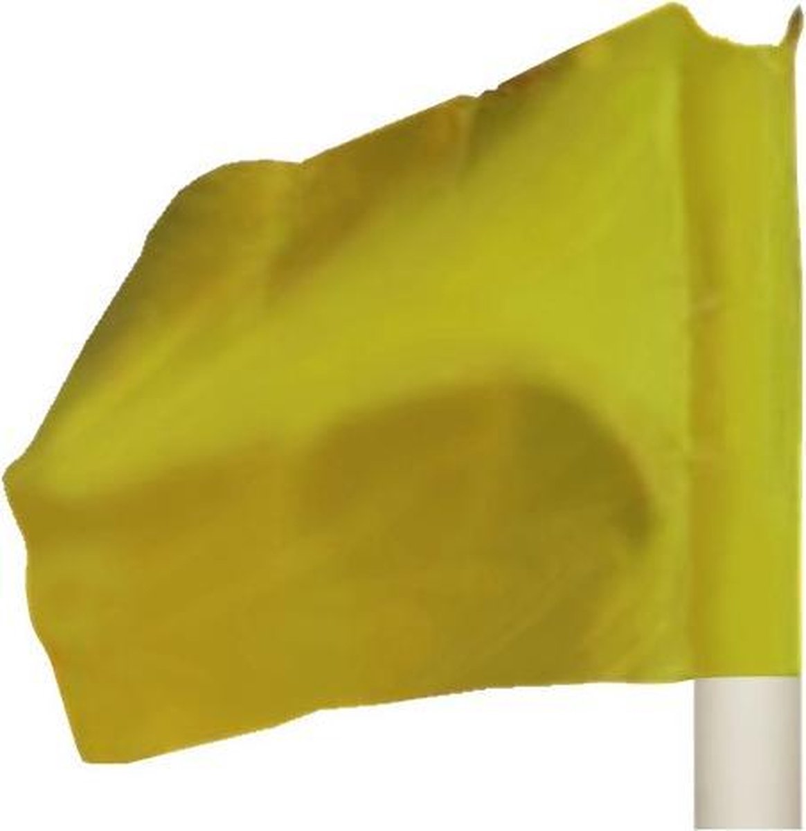 Precision Cornervlag 43 X 38 Cm Polyester Geel