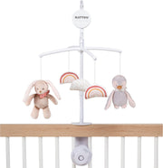 Nattou Sasha en Pauline - Muziekmobiel Mobiel voor baby's - Konijn en Pinguin