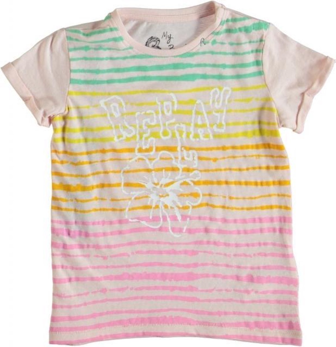 Replay roze t-shirt Maat - 68