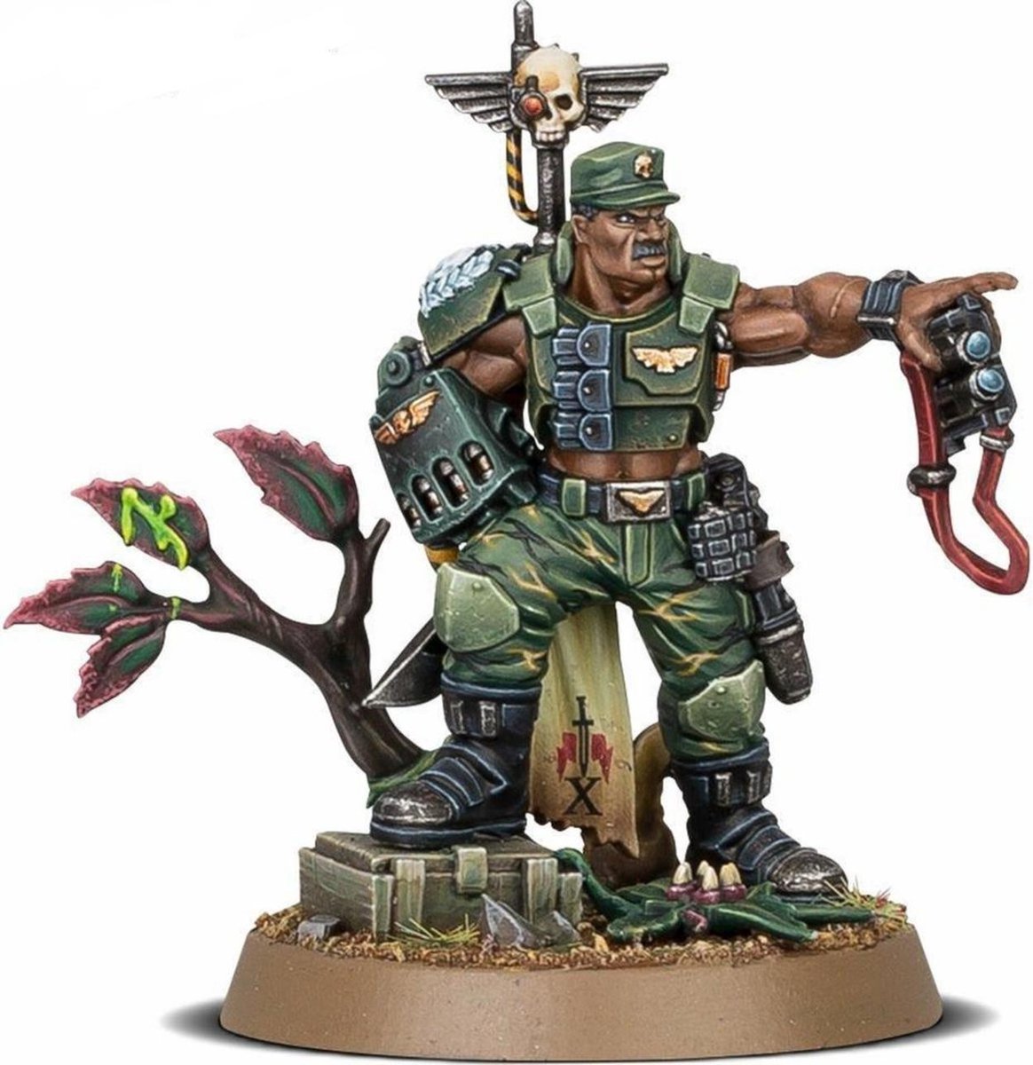 Astra Militarum - Catachan Colonel - Anniversary miniature