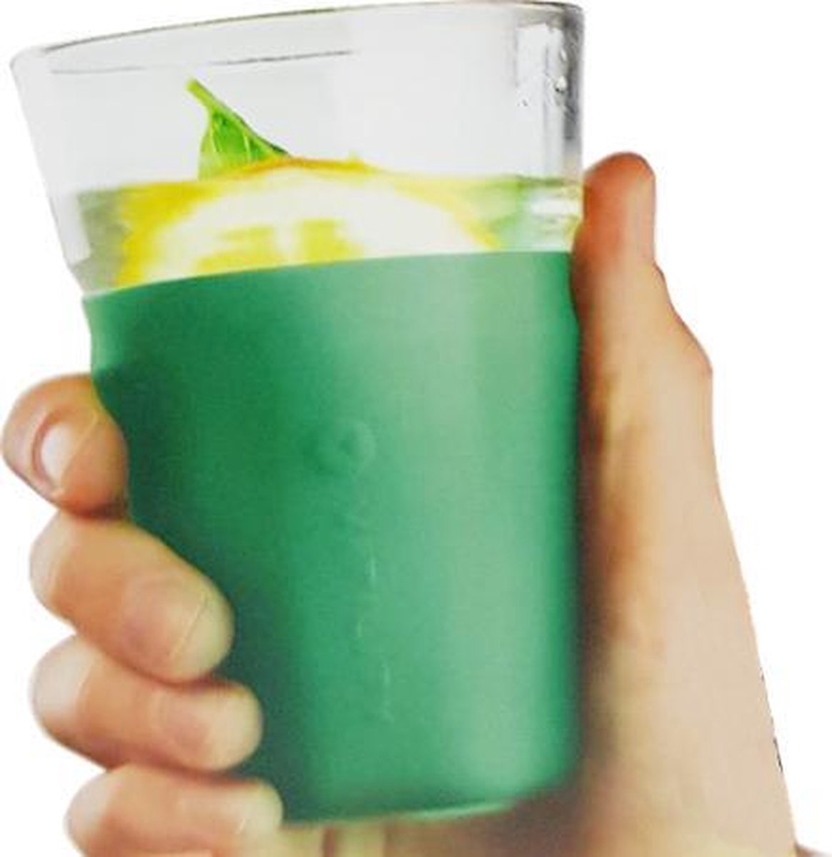 Bekerhouder meer grip glow aqua