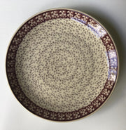 Bunzlau dinerbord oud roze