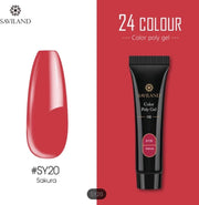 Polyacryl gel - Color Sakura - Polygel nagels - 15 gram