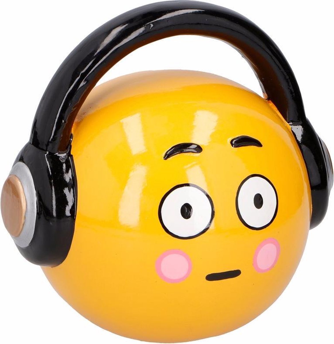 Emoticon headphone spaarpot