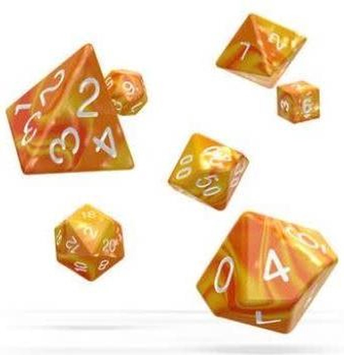 Oakie Doakie Dice Rpg Set Gemicide - Sunstone