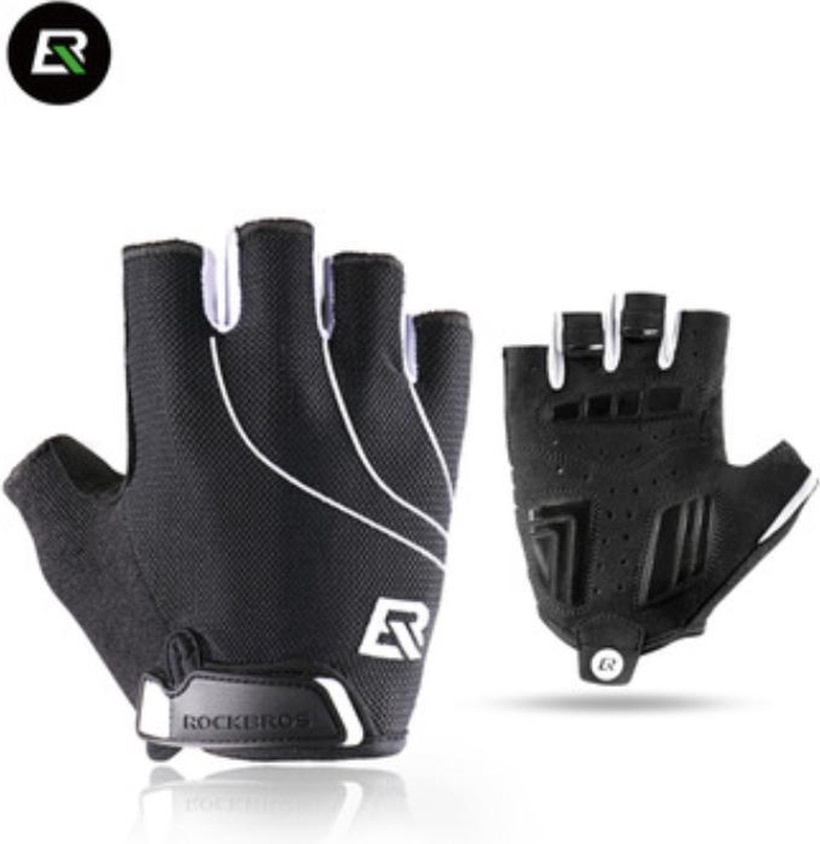 ROCKBROS hele verkoop gymhandschoenen motorfiets fietshandschoenen halfvingerhandschoenen/ROCKBROS Gants de gym vente entière gants de cyclisme moto gants demi-doigt