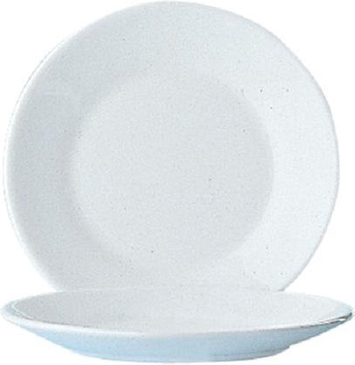 Arcoroc Restaurant Uni - Dessertborden - 19.5cm - (Set van 6) En Yourkitchen E-kookboek - Heerlijke Smulrecepten