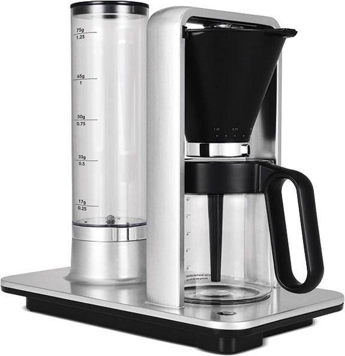 Wilfa WSP-2A SVART design filterkoffiezetapparaat -aluminium