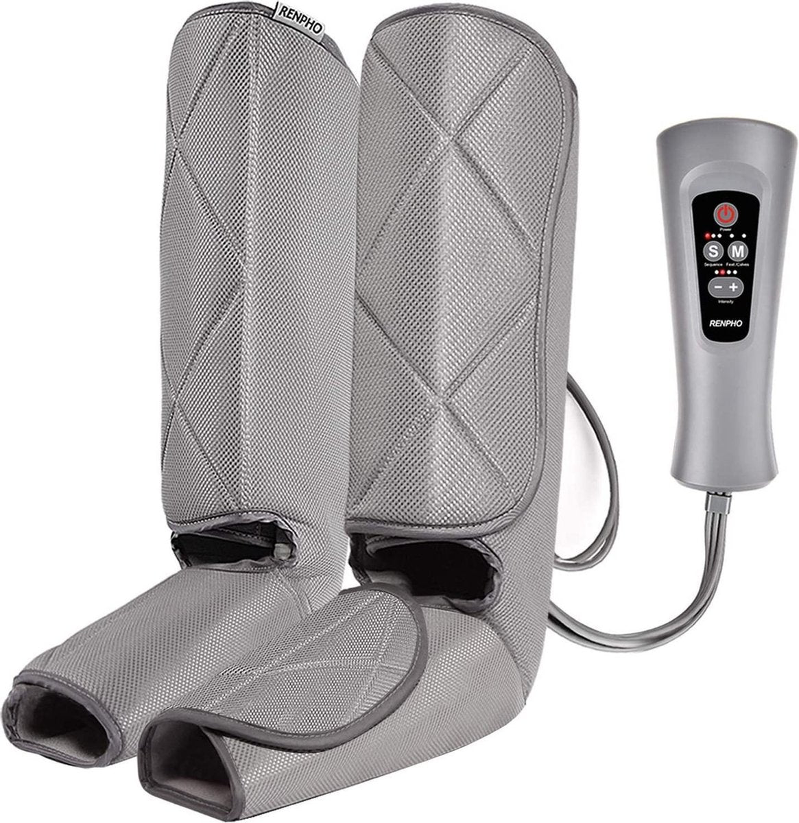 Beenmassage apparaat met 5 standen | Massageapparaat voor het ontspannen en ontlasten van benen | Universele pasvorm | Ideaal voor sporters