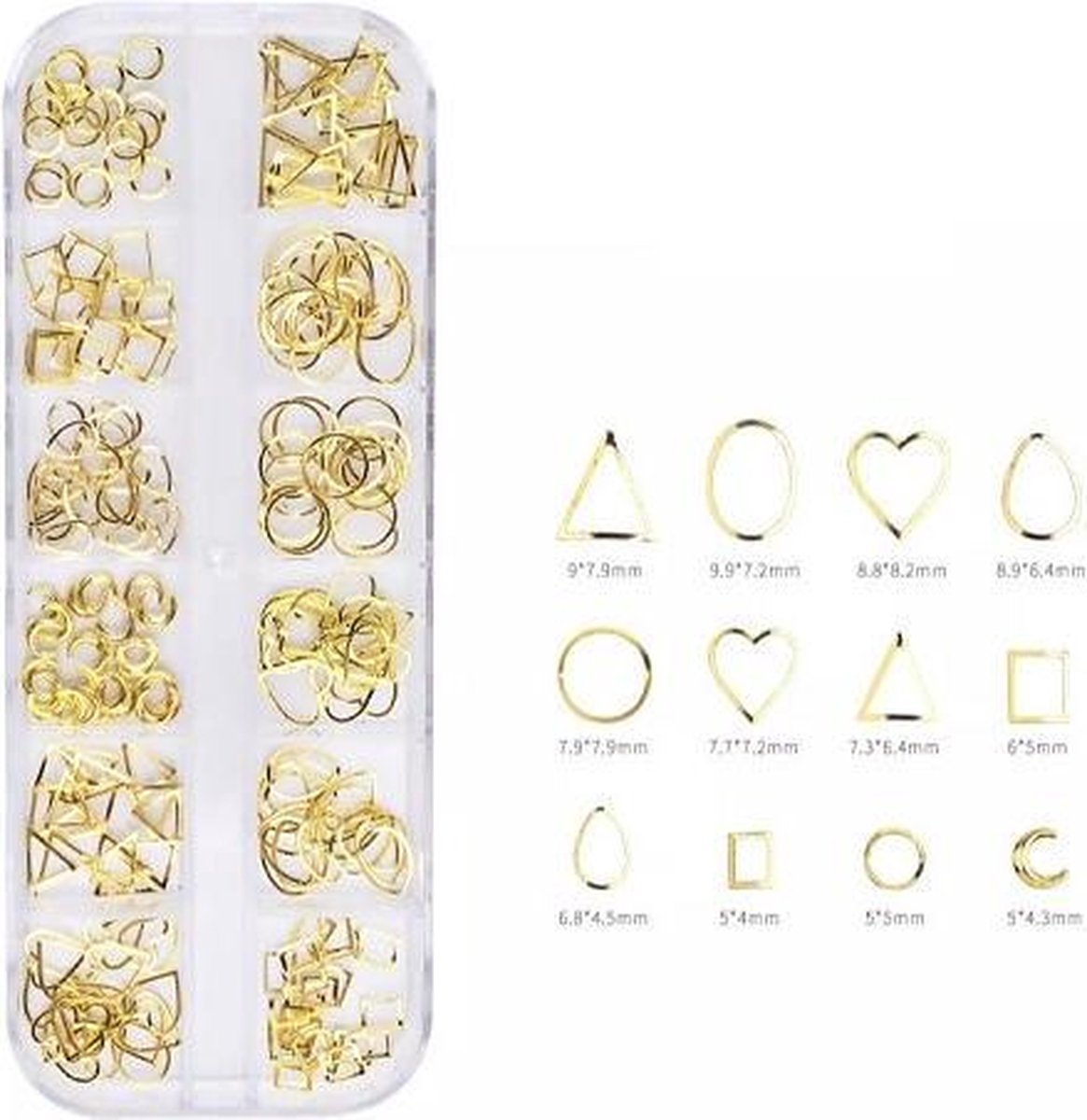VSE nagel decoratie set NS-01 goud