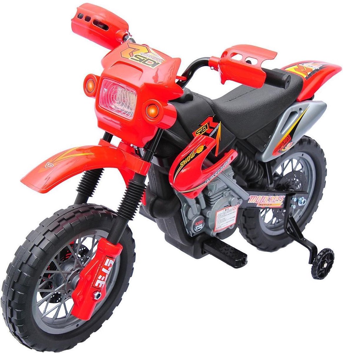 Elektrische Kindermotor - Elektrische Kinderscooter - Speelgoed - Rood