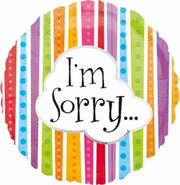 Folie ballon I'm sorry 45 cm