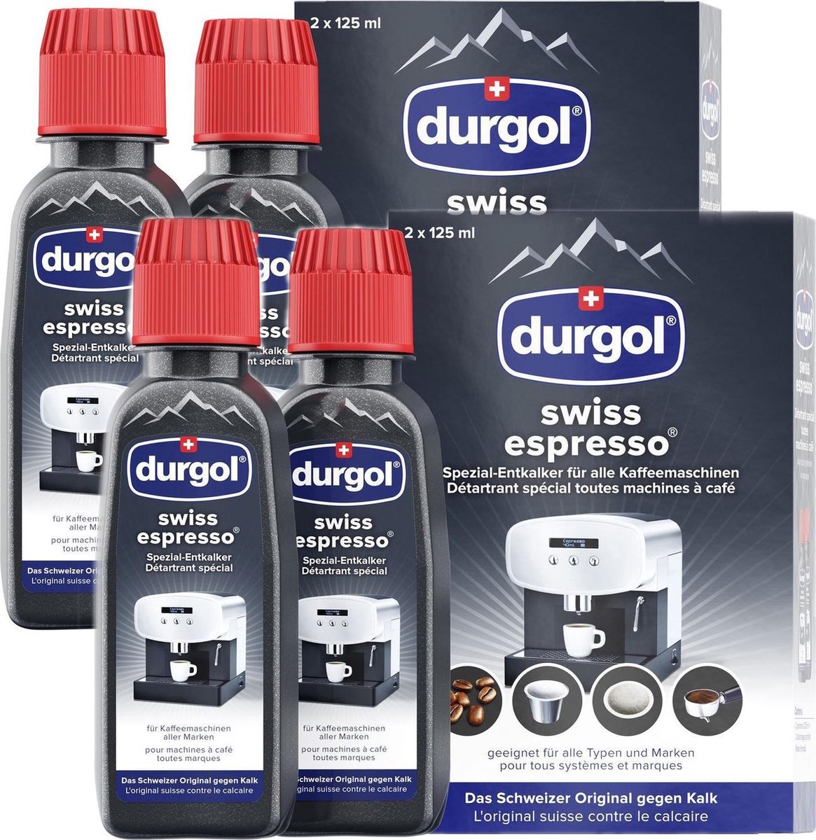 Durgol Swiss Espresso - Koffiemachineontkalker