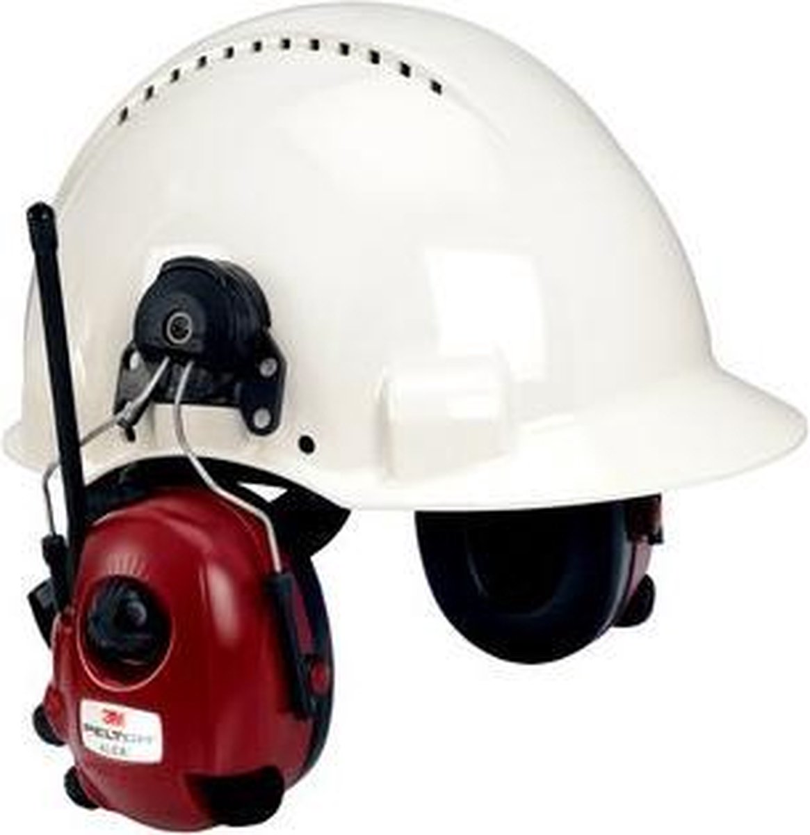 3M Peltor M2RX7P3E2-01 Alert Gehoorbeschermer met helmbevestiging - FM-radio - 3.5mm jack plug