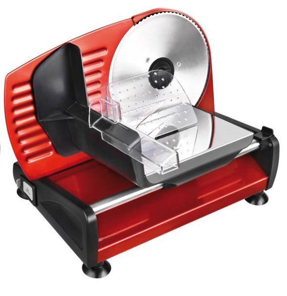 Kalorik Allessnijder TKG AS 1003 SR2M rood RVS 150W incl. 2 messen