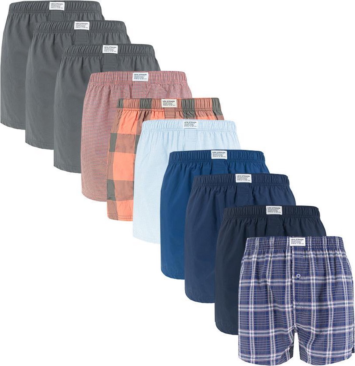 Levi's woven 10P multi - S