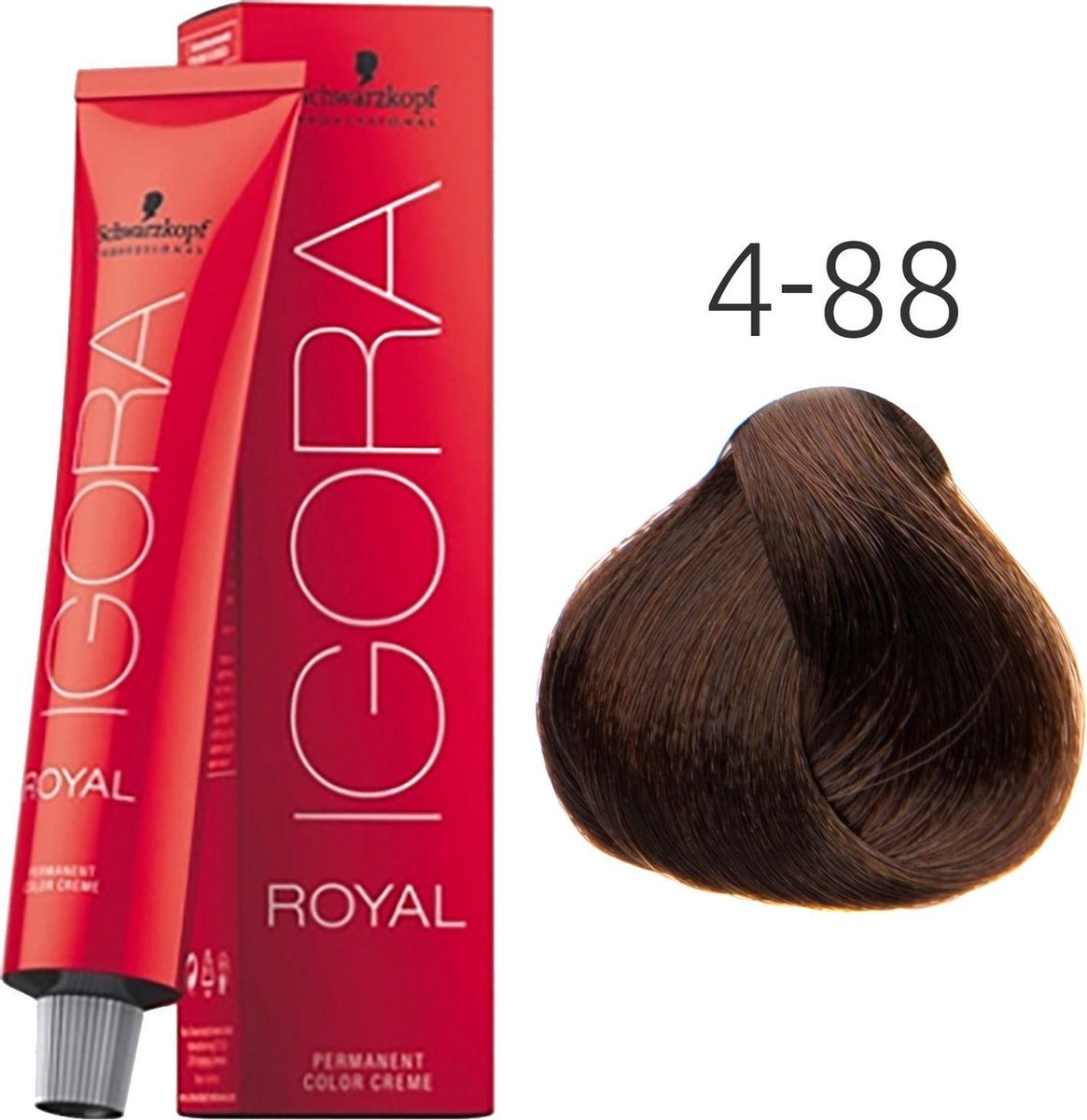 Schwarzkopf Igora Royal Permanent Color Creme 60ml - 4-88