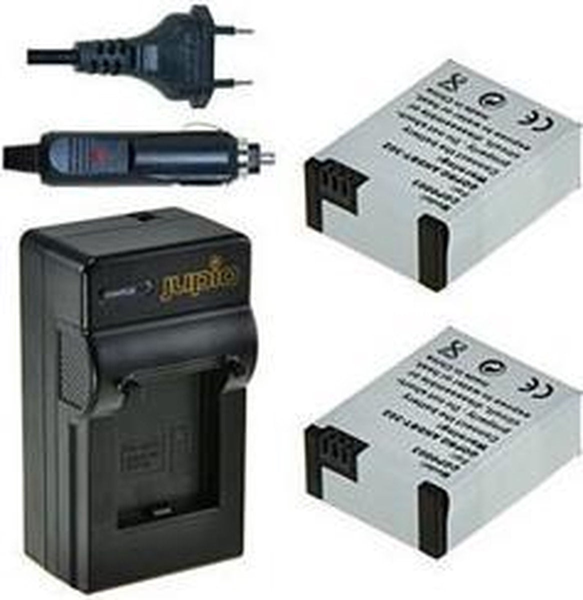 Jupio 2x Battery AHDBT-302 + Charger