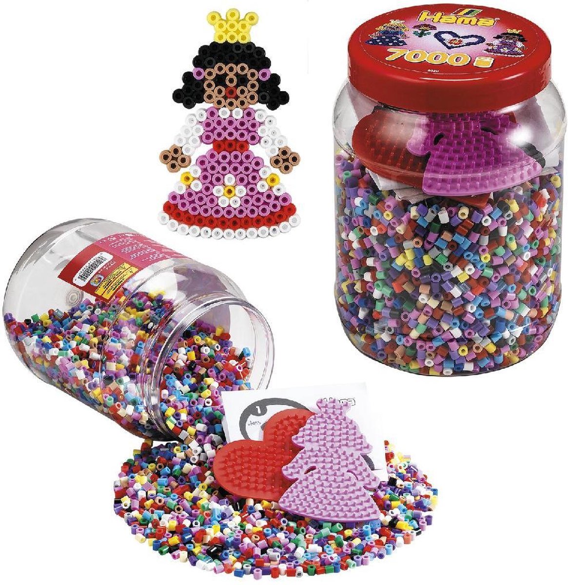Hama 2020 Tub 7000 Beads And Pegboards