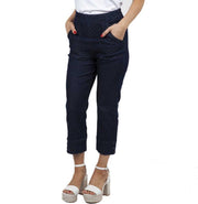 Voodoo Vixen Capri broek -L- Eva Blauw