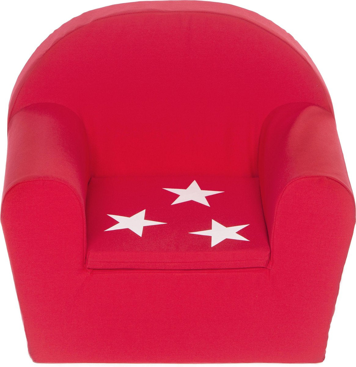 Peuterstoeltje-Kinderfauteuil Rood+ster