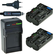 ChiliPower NP-FM500H Sony Kit - Camera Batterij Set